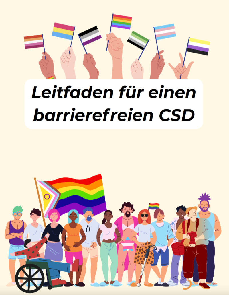 leitfaden für barrierefreien CSD